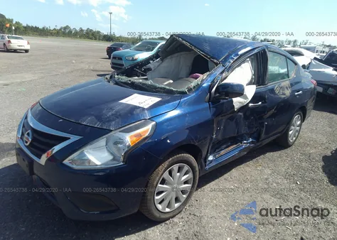 2018 Nissan Versa S/S Plus/Sv/Sl z USA, uszkodzony, nr VIN 3N1CN7AP9JL810222